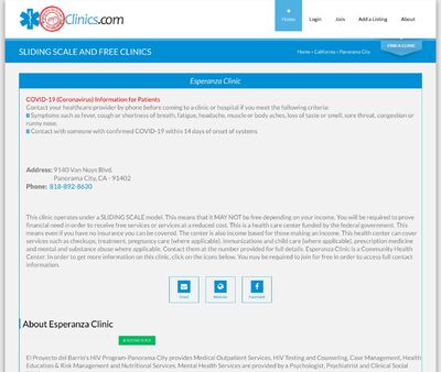 STD Testing at El Proyecto Del Barrio (Panorama City Esperanza Clinic)