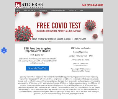 STD Testing at STD Free Los Angeles
