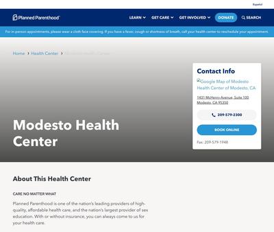 STD Testing at ModestoHealthCenter