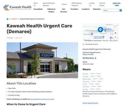 STD Testing at Kaweah Health Urgent Care (Demaree)