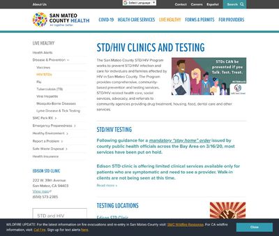 STD Testing at Edison STD Clinic