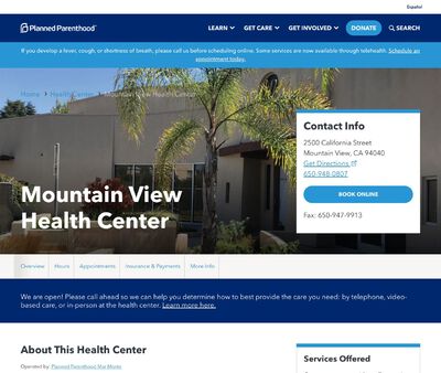 STD Testing at Mountain View Health Center (Planned Parenthood)