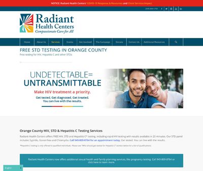 STD Testing at Radiant Health Centers Compassionate Care for All