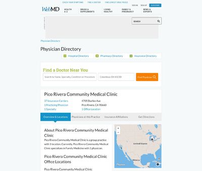 STD Testing at Pico Rivera Community Medical