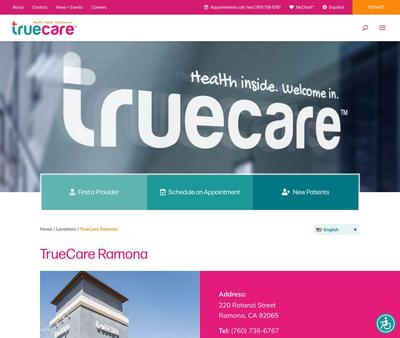 STD Testing at TrueCare Ramona