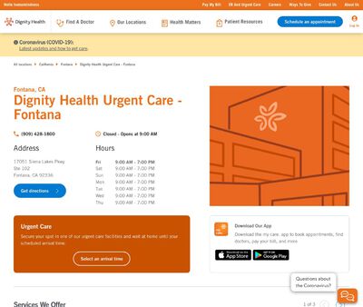 STD Testing at Dignity Health Urgent Care - Fontana