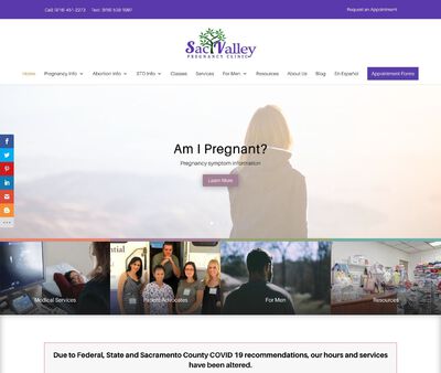 STD Testing at Sac Valley Pregnancy Clinic