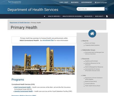 STD Testing at Sacramento County Department of Health Services