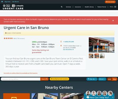 STD Testing at Dignity Health-GoHealth Urgent Care - San Bruno