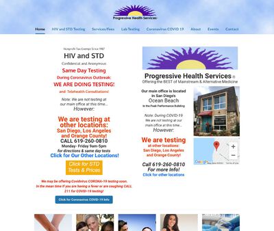 STD Testing at Progressive Health Services