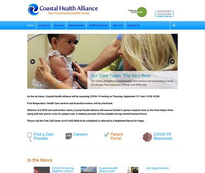 STD Testing at Coastal Health Alliance- Stinson Beach Community Health Center