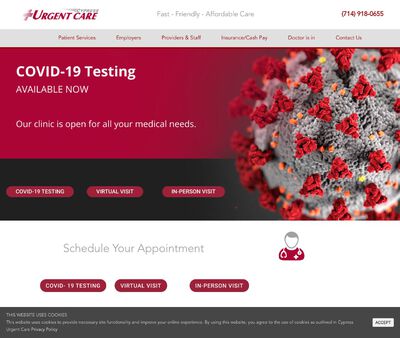STD Testing at Cypress urgent care
