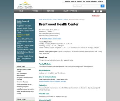 STD Testing at Brentwood Health Center