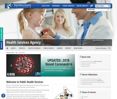 STD Testing at Stanislaus County Health Services Agency