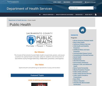 STD Testing at Sacramento County Health Department