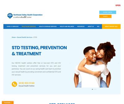 STD Testing at Northeast Valley Health Corporation (Canoga Park Health Center)