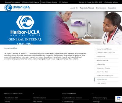 STD Testing at Harbor-UCLA Adult Urgent Care Clinic