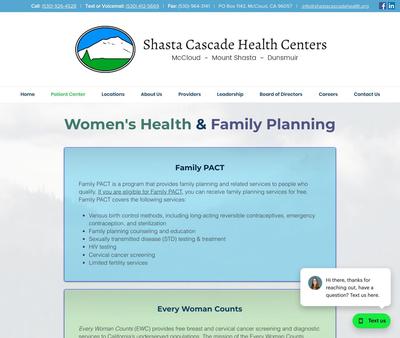 STD Testing at Shasta Valley Community Health Center