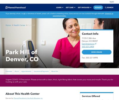 STD Testing at Planned Parenthood - Denver Stapleton Health Center