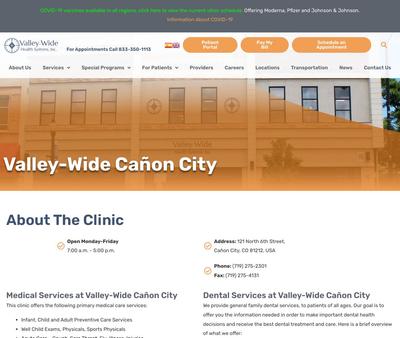 STD Testing at Valley-Wide Cañon City: Valley-Wide Health Systems, Inc.