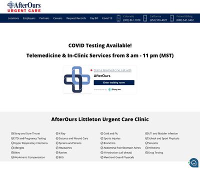 STD Testing at AfterOurs Urgent Care