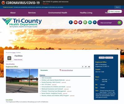 STD Testing at Tri-County Health Department