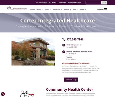 STD Testing at Cortez Integrated Healthcare- Axis Health System