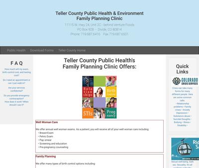 STD Testing at Teller County Health Department