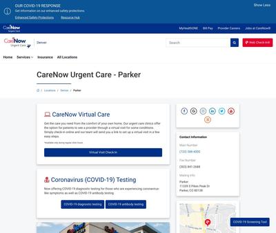 STD Testing at CareNow Urgent Care – Parker