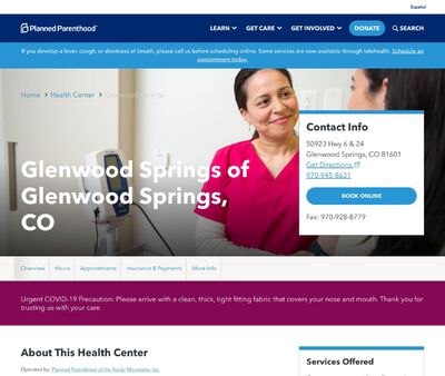STD Testing at Planned Parenthood - Glenwood Springs Health Center