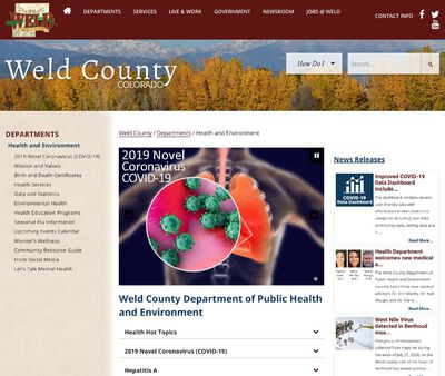 STD Testing at Weld County Health Department