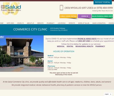 STD Testing at Salud Family Health Centers (Commerce City Clinic)