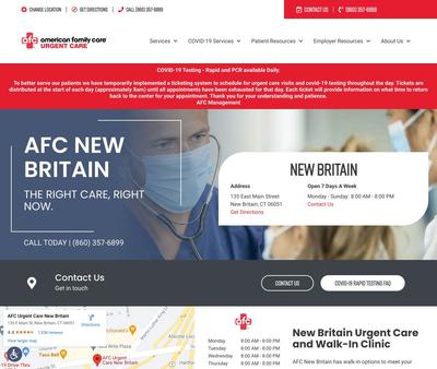 STD Testing at AFC Urgent Care New Britain