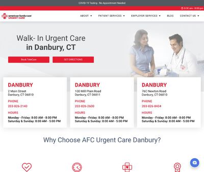 STD Testing at AFC Urgent Care Danbury