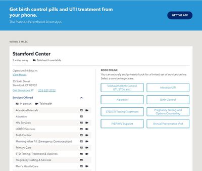 STD Testing at Planned Parenthood - Stamford Health Center