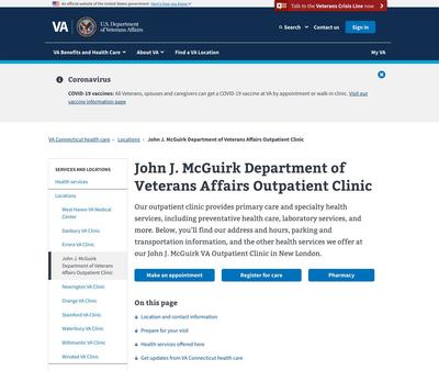 STD Testing at John J. McGuirk Department of Veterans Affairs Outpatient Clinic