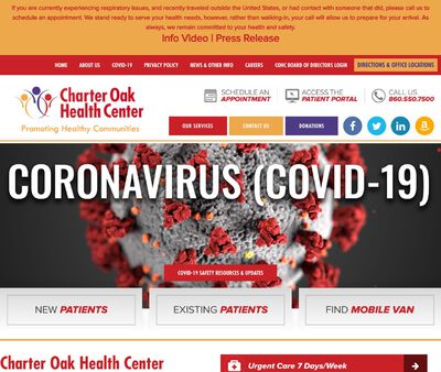 STD Testing at Charter Oak Health Center Incorporated (Main Site)