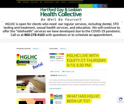 STD Testing at Hartford Gay and Lesbian Health Collective (East Office)