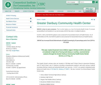 STD Testing at Connecticut Institute for Communities Incorporated -Greater Danbury