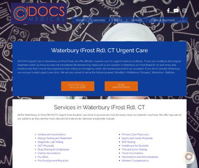 STD Testing at DOCS Urgent Care - Waterbury