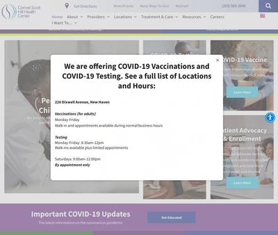 STD Testing at Cornell Scott Hill Health Center