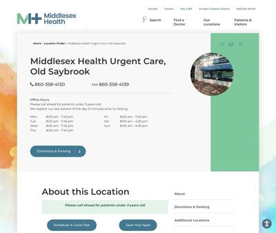 STD Testing at Middlesex Health Urgent Care, Old Saybrook