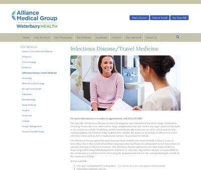 STD Testing at Alliance Medical Group Infectious Disease Clinic