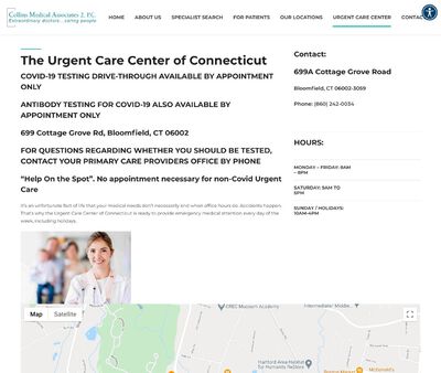 STD Testing at The Urgent Care Center of Connecticut