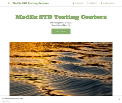 STD Testing at MedEx STD Testing Centers