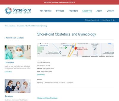 STD Testing at ShorePoint Obstetrics and Gynecology