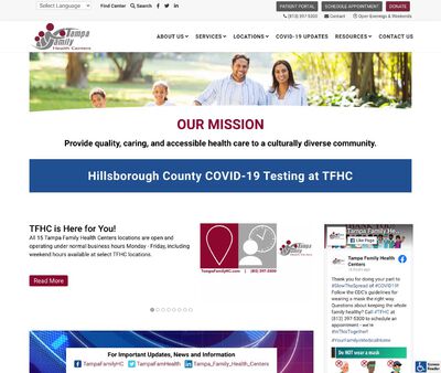 STD Testing at Tampa Family Health Centers