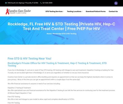STD Testing at Curative Care STD, HIV Testing Rockledge