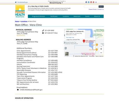 STD Testing at Viera Clinic