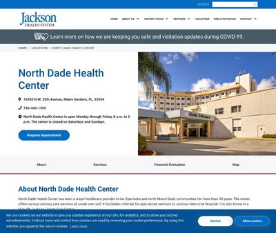 STD Testing at Jackson Health System (North Dade Health Center)